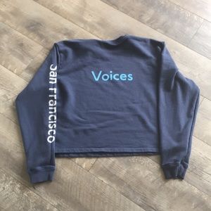 Outdoor Voices San Francisco Cropped Sweatshirt